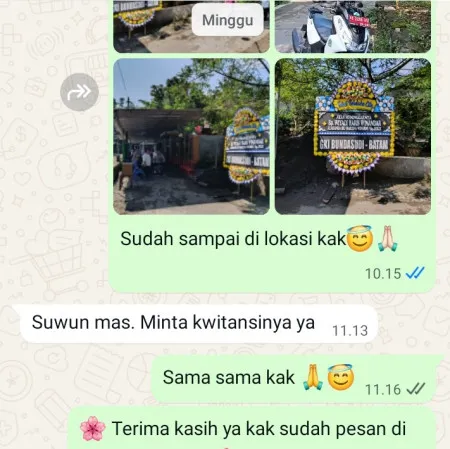 Pengiriman Papan Bunga Duka Pakistaji Wonoasih