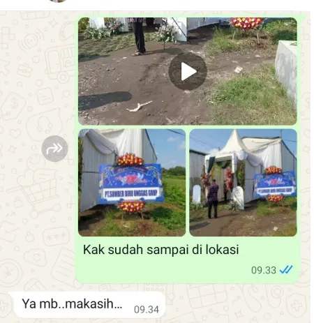 Pengiriman Karangan Bunga Pakistaji Wonoasih