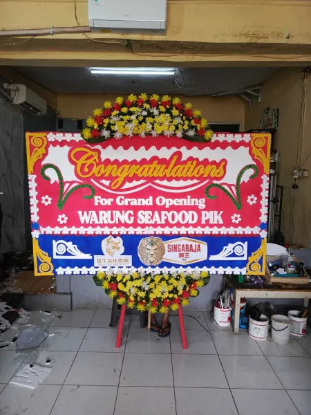 Papan Bunga Ucapan Selamat Pakistaji Wonoasih