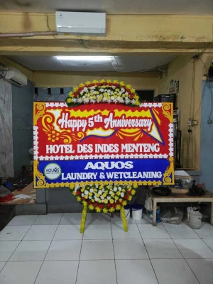 Papan Bunga di Pakistaji Wonoasih